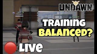 Streaming on Twitch! Training - Undawn