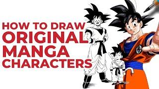 How to Draw Your Original Manga Characters as a Beginner