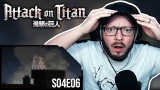 Das ERSTE MAL Attack on Titan 4x06 | "Der Kriegshammer-Titan" | Reaction