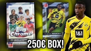 *NEW* I open a full HOBBY BOX of Topps Chrome Bundesliga 2020/2021 | Moukoko, Bellingham, Wirtz, ...