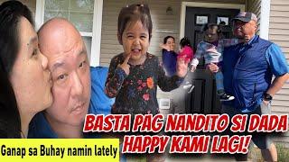 RAW VLOG KOREAN FILIPINO SIMPLE LIVING IN AMERICA : PAG NANDITO SYA MASAYA KAMI ANG SWEET