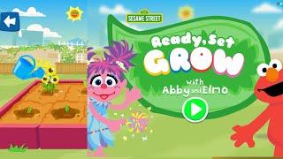 Abby and Elmo "Ready, Set, Grow" SESAME STREET Games iOS Android Gameplay PBS Kids