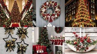 Top 100+ Christmas Holiday Decoration Ideas | Christmas Home Decoration ideas #2024 #2025