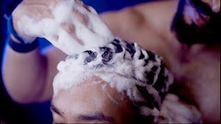 ASMR Relaxing Hair Wash and Scalp Massage Experience #asmr
