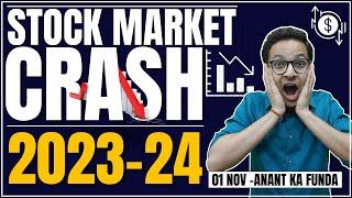 Stock market crash in 2023 24 due to election? | 25% correction in Indian market | Nifty analysis |