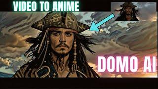 How to use Domo AI - Video to Video Anime Generator DOMOAI Tutorial