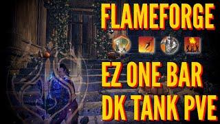 FLAMEFORGE - EZ Dragonknight Tank PVE Oakensoul Build (Scribes of Fate DLC)