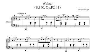 F. Chopin - Waltz in A minor, B 150, Op. Posth - performed by Nico De Napoli