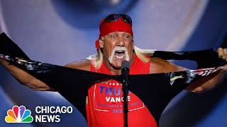 Hulk Hogan’s FULL SPEECH at RNC + signature SHIRT RIP for Trump