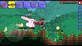 Terraria - Lepus Boss Fight