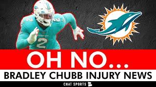 Dolphins Fans Get WORST NEWS POSSIBLE On Bradley Chubb + Kendall Fuller, Jordyn Brooks Injury Update