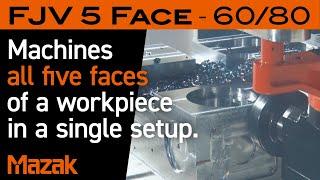 Best-selling double column machining center FJV 5 Face-60/80