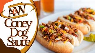 A&W Coney Dog Sauce | Relive the Deliciousness