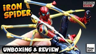 IRON SPIDER Threezero Spider-Man Unboxing e Review BR
