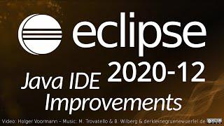 Eclipse 2020-12 Java IDE Improvements