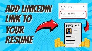 How To Add LinkedIn Link To Resume | LinkedIn URL On Resume