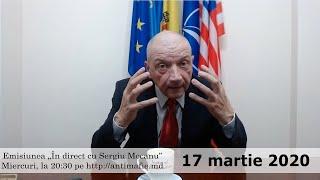 Emisiunea „În direct cu Sergiu Mocanu” din 17 martie 2021