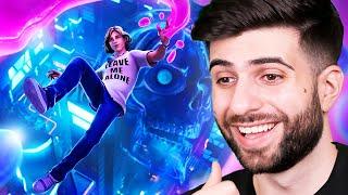 Reacting to the KID LAROI Fortnite Concert!