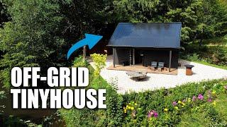 Off Grid Tiny House deep inside a Belgian forest