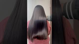 Smoothning / permanent straight hair / rebonding / keratin #haircolour #rebounding #smoothning