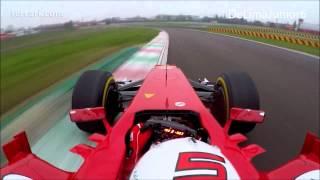 Formula 1 - Vettel onboard at Fiorano with F2012 in his debut in Ferrari