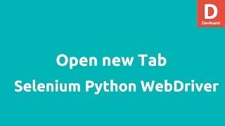 Open new tab in Firefox using Selenium WebDriver