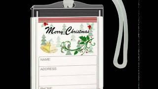 Christmas bag tag - CTBT0107A