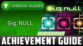 Sig.NULL - (Xbox/W10) - UPDATED TO 2000g! | Achievement Guide (PART 2) **W/ WRITTEN SOLUTIONS**