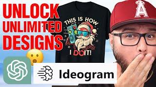 Unlock Unlimited T-Shirt Prompts With This ChatGPT + Ideogram AI Trick (Free)