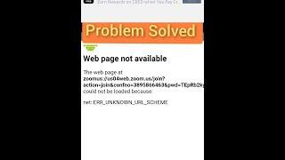 How to fix web page not available Error in Android mobile 2021.