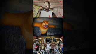 Evolution of Granny Vs Granny Bear with The Twins Granny Remake Jumpscare scenes #shorts #evolution