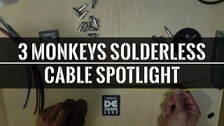 3 Monkeys Solderless Cable Spotlight