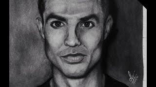 Pencil Drawing - "Cristiano Ronaldo" -Time Lapse | By:- Adnan Ansari