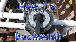 How to Backwash A Hayward Sand Filter