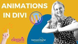 Animations in Divi  - Quick overview