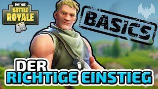 Der Einstieg ins Spiel -  Fortnite Battle Royale Tutorial #001  - Deutsch German - Dhalucard