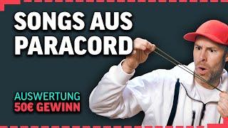 Paracord Challenge AUSWERTUNG | Wer gewinnt die 50€?