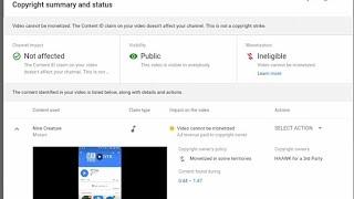 The video Cannot be Monetized.The content ID claim on your video doesn’t  affect your channel.