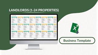 Landlords (1-24 Properties) Excel Template