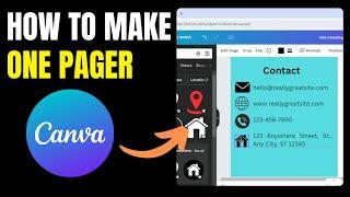 How To Make A One Pager On Canva: A Step-by-Step Guide