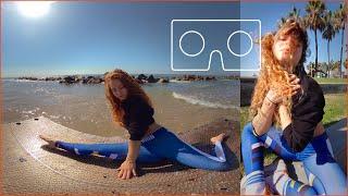 VR 180 3D Breakdancer Gulay Venice Beach Part 2