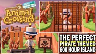 The Perfect Pirate Themed Island! 600+ Hours! Animal Crossing New Horizons 5-Star Island Tour