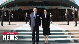 South Korean leader begins state visit to Uzbekistan, hoping for resources, high tech cooperation