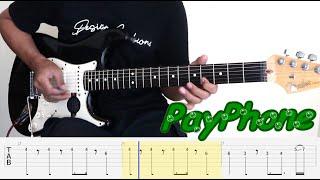 PAYPHONE - Maroon 5 - Electric Guitar Cover + TAB