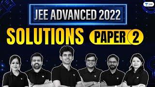 JEE Advanced 2022 Paper - 2 Solution | JEE Advanced 2022 Analysis #JEEAdvanced2022 | Unacademy JEE