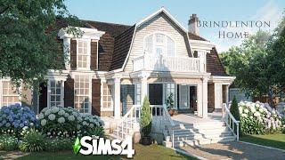 The Sims 4 - Brindleton Bay Home - Relaxing Speed Build ASMR (CC Links)