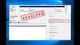 Change Drive Letter Is Greyed Out How To Fix | External drive does not show up Windows 10/11