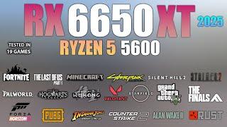 RX 6650 XT + Ryzen 5 5600 : Test in 19 Games - RX 6650 XT Gaming