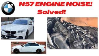 BMW N57 engine knock noise - solved. Timing chain, rod bearing or something else?