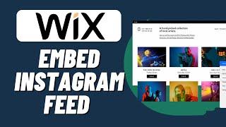 How to Embed Instagram Feed on Wix Website (2023)